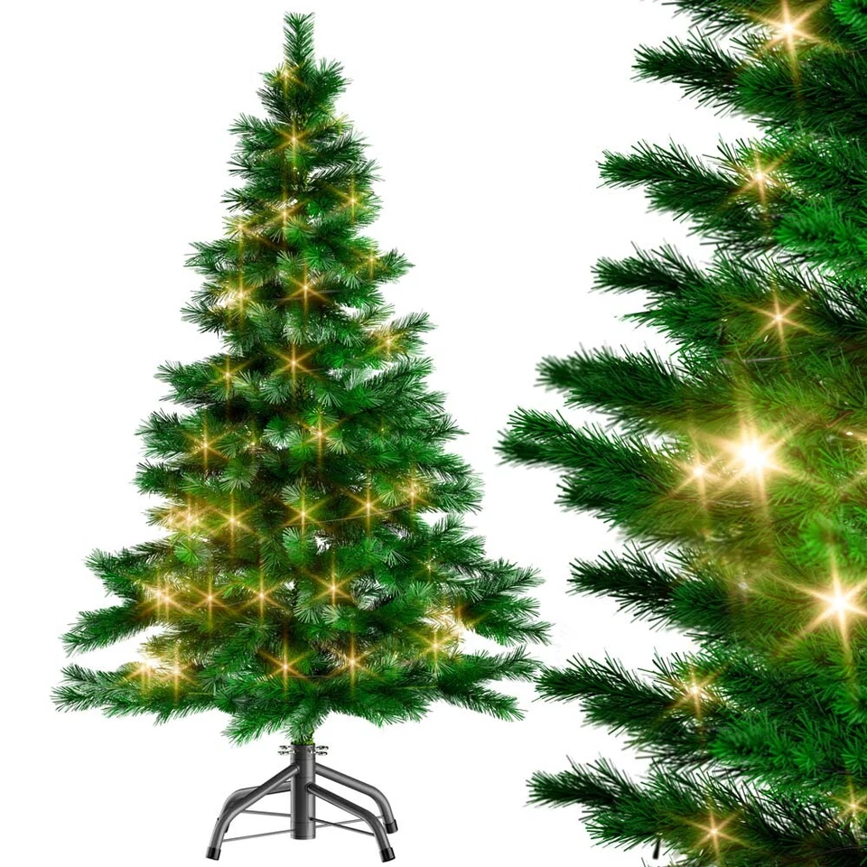 CASARIA® Weihnachtsbaum Christbaum LED Tanne 150 180 cm künstlich Beleuchtet - Bild 1 von 1