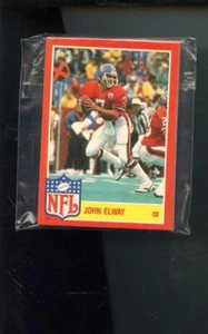 Juego completo de 11 cartas de fútbol americano Topps Star 1985 John Elway Dan Marino Joe Montana - Imagen 1 de 1