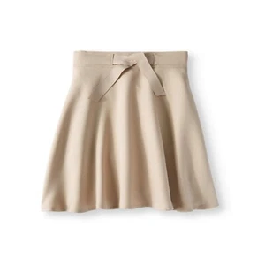 Wonder Nation Girls School Uniform Skater Scooter, sz 10, Khaki - Picture 1 of 8