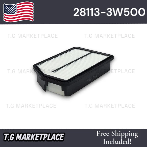 Filtro de aire motor Kia 28113-3W500 compatible con Kia Sportage Turbo 2011-15 Foto 1 de 1