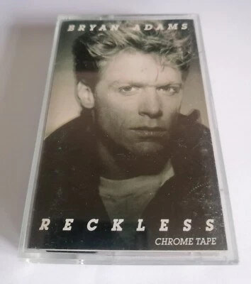 Bryan Adams - Reckless Music Cassette Tape Album 1984. ( Fully Play Tested ).  - Image 1 of 4