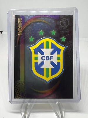2002 Panini World Cup Emblem Brazil #122 Brasil - Image 1 of 2