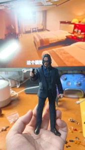 In Stock AT Custom 1/12 John Wick Keanu 6" Male Action Figure Toy Ver. A Toy New - Picture 1 of 3