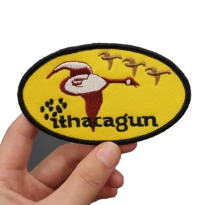 VINTAGE STYLE ITHACA GUN COMPANY EMBROIDERED HOOK & LOOP HUNTING PATCH... - Picture 1 of 2