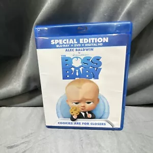 The Boss Baby Blu-ray & DVD 2 Disc Special Edition Alex Baldwin Dreamworks - Picture 1 of 14