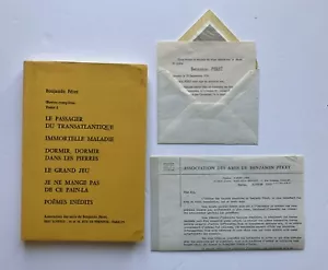 Benjamin PERET "Komplette Werke I " im Verlag Losfeld 1969 + DECES - Bild 1 von 1
