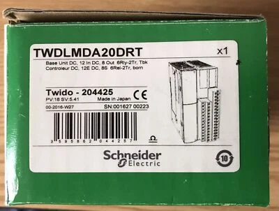 One Brand New Schneider TWDLMDA20DRT PLC Base Unit Expandable Fast Shipping - Image 1 of 4