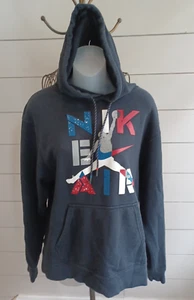 Nike Air Jordan Hoodie Jumpman Graphic Pullover Kangaroo Pocket Sz S Drawstring - Picture 1 of 8
