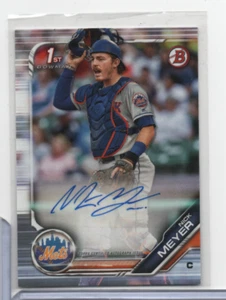 Nick Meyer Mets Signed Bowman PA-NM Topps 2019 111820MLCD - Picture 1 of 2