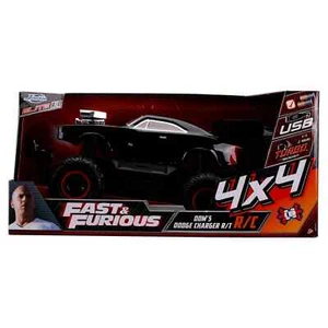 Fast & Furious 1:12 4x4 Dom's Dodge Charger R/T Elite RC Radio Control Car New - Picture 1 of 4