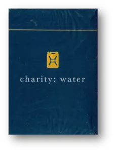 charity: water blue Playing Cards by Theory11 Poker Spielkarten Cardistry - Bild 1 von 6