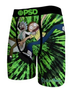 PSD TINTE OSCURO "R&M" RICK & MORTY BOXERS ROPA INTERIOR CALZONCILLOS Para hombres XLARGE NUEVO CON ETIQUETAS - Imagen 1 de 2
