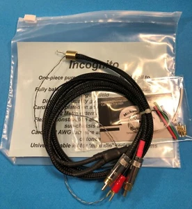 Incognito (Cardas) Rewire Kit (6 feet) For Linn, SME, Jelco, Kuzma etc - Picture 1 of 4
