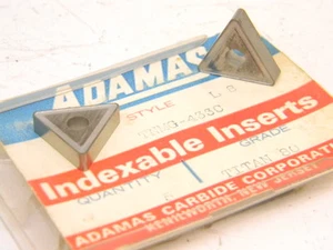NUEVO EXCEDENTE 5 PIEZAS. ADAMAS TNMG 433C GRADO: TITANIO 80 INSERTOS DE CARBURO - Imagen 1 de 1