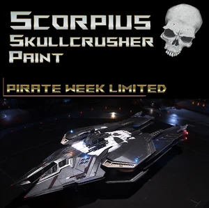 Star Citizen - SCORPIUS - SKULLCRUSHER PAINT LIMITED - Picture 1 of 1