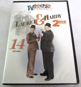 New Laurel & Hardy TV Classics 14 Episodes 2 Disc DVD Sealed - Picture 1 of 2