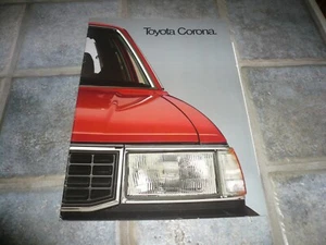 1985 Toyota Corona Sales Brochure - Vintage - Picture 1 of 5