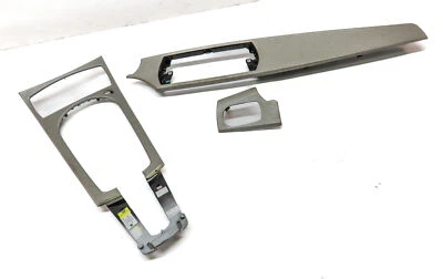 03 JUEGO DE MOLDURAS CONSOLA CENTRAL TABLERO DELANTERO INTERIOR BMW Z4 CONVERTIBLE E85 (CEPILLADO) Foto 1 de 4