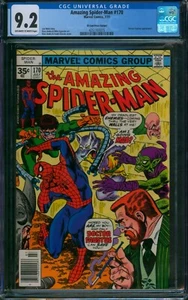 Amazing Spider-Man #170 (1977) ⭐ 35 CENT PREISVARIANTE ⭐ CGC 9.2 SELTEN! Comic - Bild 1 von 2