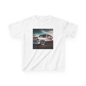 Retro Car Kids Tee, Cool Kids T-Shirt, Vintage Vehicle Shirt, Child's [...] - Picture 1 of 73