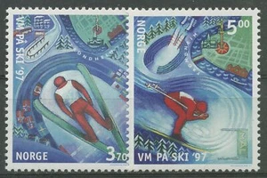 Norwegen 1997 Nordische Ski-WM Trondheim 1242/43 postfrisch - Bild 1 von 1