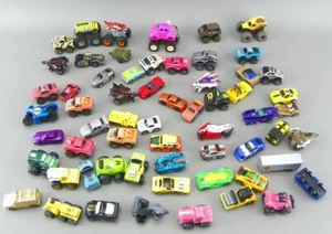 Vintage Hot Wheels Galoob Funrise Micro Machines Mini Monster Trucks Car Lot 50+ - Picture 1 of 6