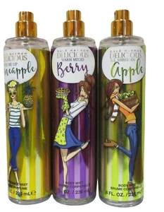 Gale Hayman Fragrance Mist Body Spray Gift Bag Apple, Pineapple, Berry  Set 3PC - Picture 1 of 3