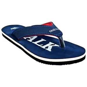 Flip Flops Women's Sandals Flat Blue Slippers Beach Water Classic PVC Non-Slip - Picture 1 of 7
