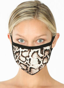 [3 Pack] Soft Cotton Face Mask Double Layer Breathable Reusable Washable Color