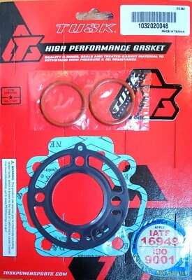 Tusk Top End Gasket Kit Set For Kawasaki KX65 '00-25 Suzuki RM65 Head Base (T48) - Image 1 of 4
