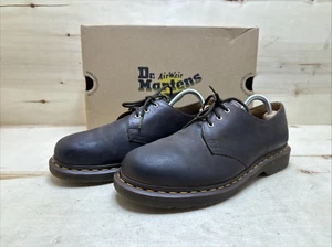 ZAPATOS CON CORDONES DR. MARTENS 1461 CRAZY HORSE CUERO GAUCHO OXFORD 3 agujeros talla:43 UK:9 - Imagen 1 de 8