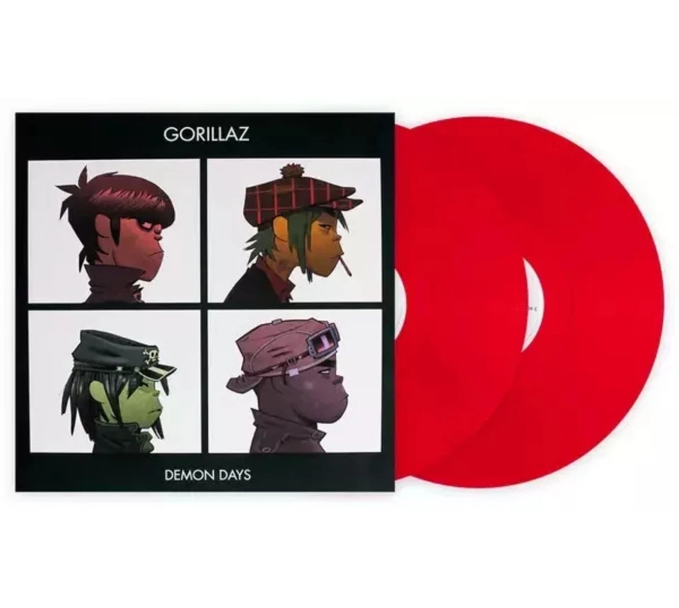 Gorillaz : Demon Days VMP Limited Half Speed Red Vinyl 2LP NEW SEALED - Image 1 of 1