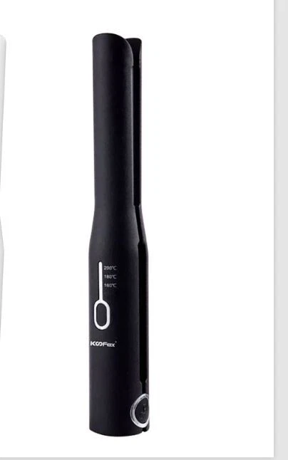 Cordless Flat Iron Travel Portable Fast Heating USB 2 In 1 Wireless Straightener - Image 1 of 4