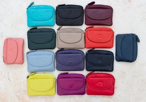 Prime Hide Soft Leather Small Coin Purse Pouch Great choice colourful Purses - Picture 1 of 28