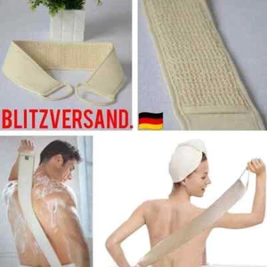 Massageband Massagegurt Peeling Rückenbürste Dusche Schwamm Bürste Rückenband - Bild 1 von 9