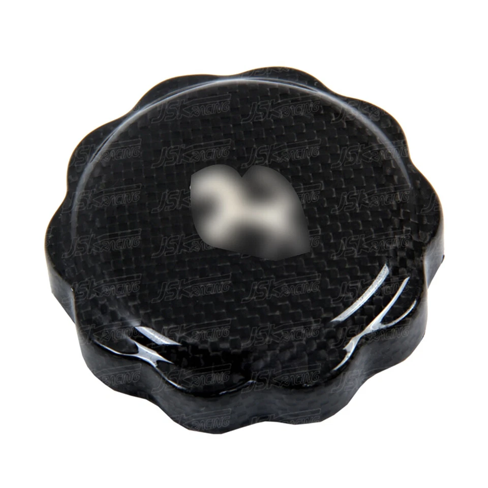 For Ferrari 488 Gtb Spider Dry Carbon Fiber Oil Filler Cap  2015-2018 - Image 1 of 4