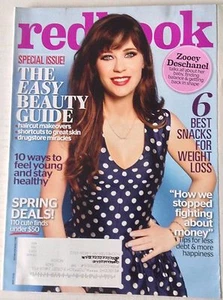 Redbook Magazine Zooey Deschanel Beauty Guide May 2016 042917nonrh2 - Bild 1 von 1