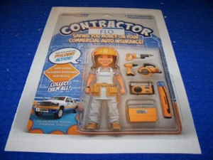 2014 PROGRESSIVE INSURANCE "FLO CONTRACTOR FIGURE" 1-PAGE COLOR SALES AD (438KK) - Picture 1 of 2