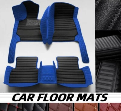 For Alfa Romeo Car Floor Mats All Weather Liners Custom Carpet PU Leather Luxury Foto 1 de 4