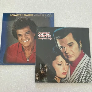 2 SEALED CONWAY TWITTY Honky Tonk Angel MCA-406 #1 Classics Volume One E1-60115 - Picture 1 of 9