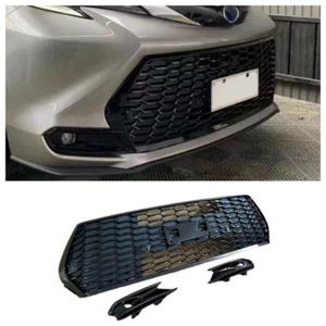 For 2021-2024 Toyota Sienna XSE Gloss Black Front Bumper Center Hood Grille - Bild 1 von 8