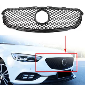 Rejilla de parachoques delantero de malla estilo panal para Buick Regal negro ABS 2017-2019 - Imagen 1 de 8