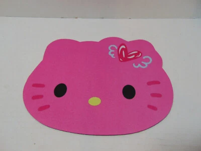Hello Kitty Styling Mouse Pad For Computer PC Laptop Non Slip Pink with Heart - Image 1 of 4