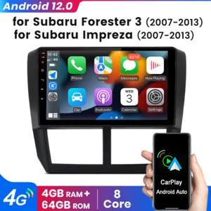 Car Radio Stereo for Subaru Forester Support Carplay Android 13 Auto Bluetooth  - Foto 1 di 10