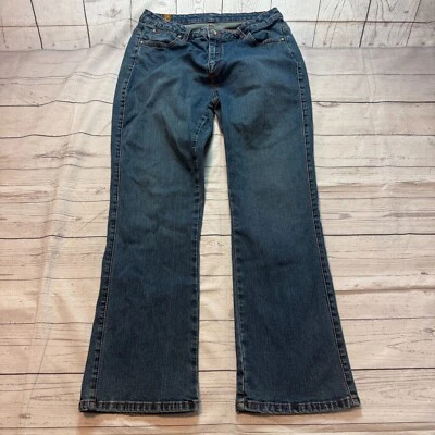 Pantalones de mezclilla azules Wrangler Find Your Aura para mujer talla 29x28 Foto 1 de 4