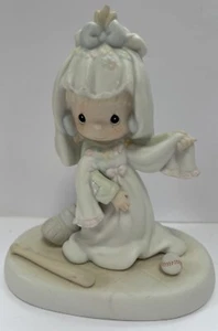 Precious Moments Someday My Love 520799 Vintage Braut Baseball - Bild 1 von 8