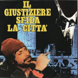 Franco Micalizzi ‎– Il Giustiziere Sfida La Città OST Black Vinyl Tava Tava Rare - Bild 1 von 1