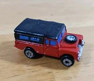Micromacchine Galoob Land Rover BOCS 3 Rosso - Foto 1 di 7