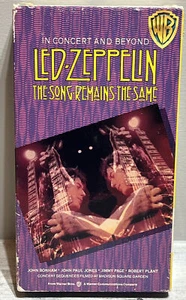 Led Zeppelin (VHS) The Song Remains The Same, Vintage Hard Rock - Bild 1 von 8