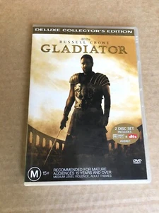 DVD COLLECTION GLADIATOR RUSSELL CROWE DELUXE COLLECTION EDITION SET 2 DISC - Picture 1 of 2